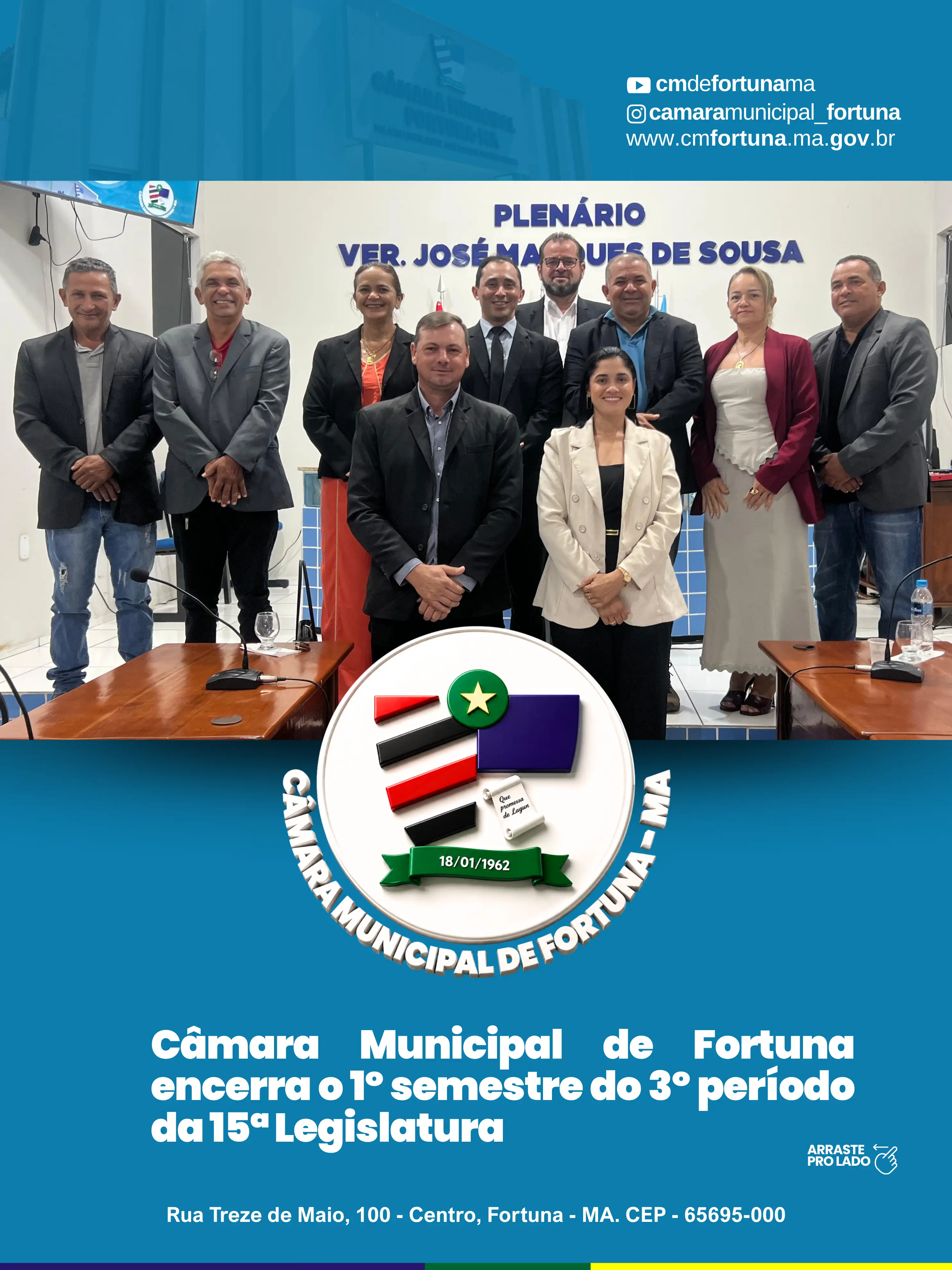Encerramos mais uma etapa de trabalho!