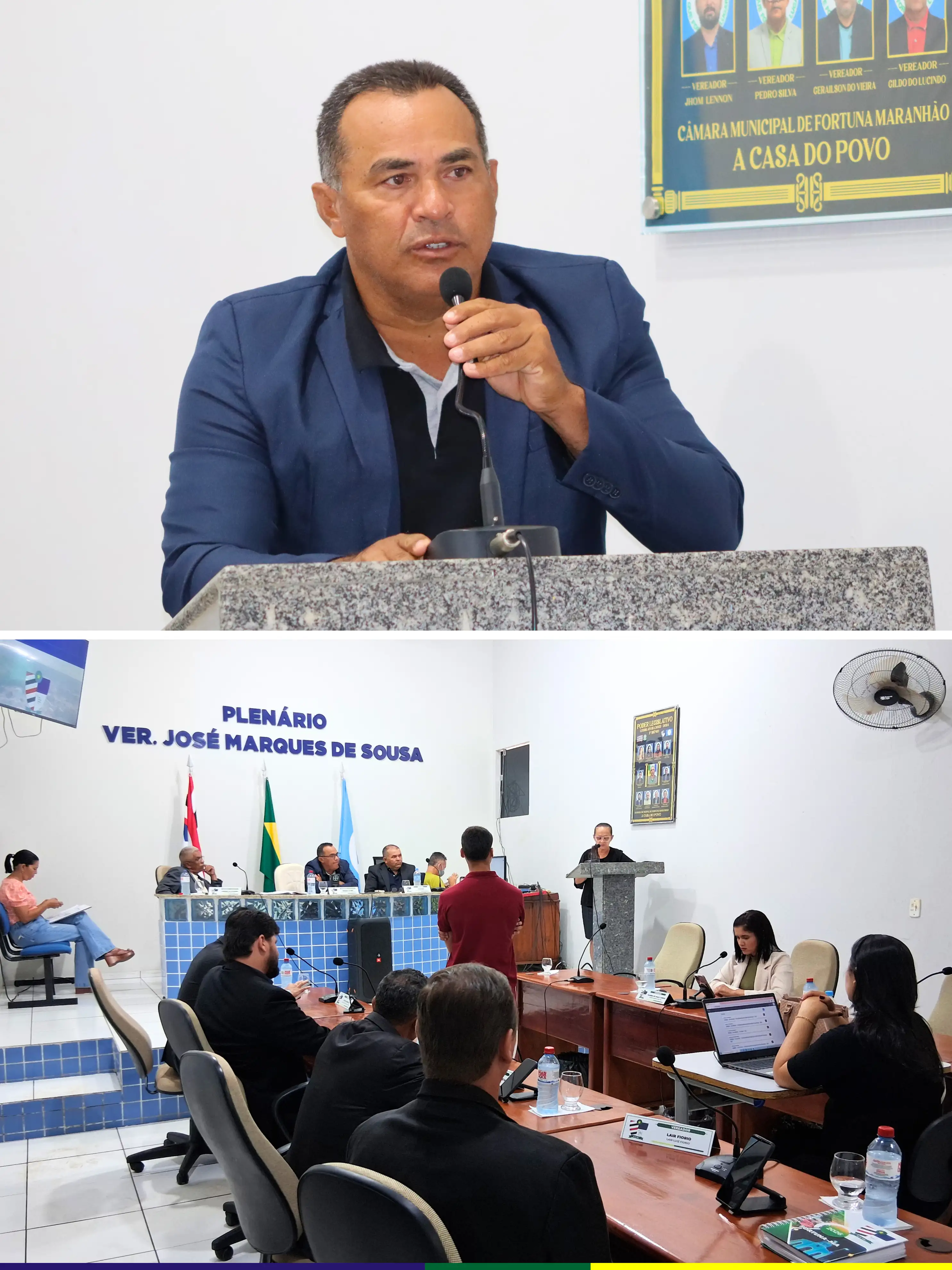 Foto 3 – Câmara Municipal de Fortuna realiza 14ª Sessão Ordinária com debates importantes para o município